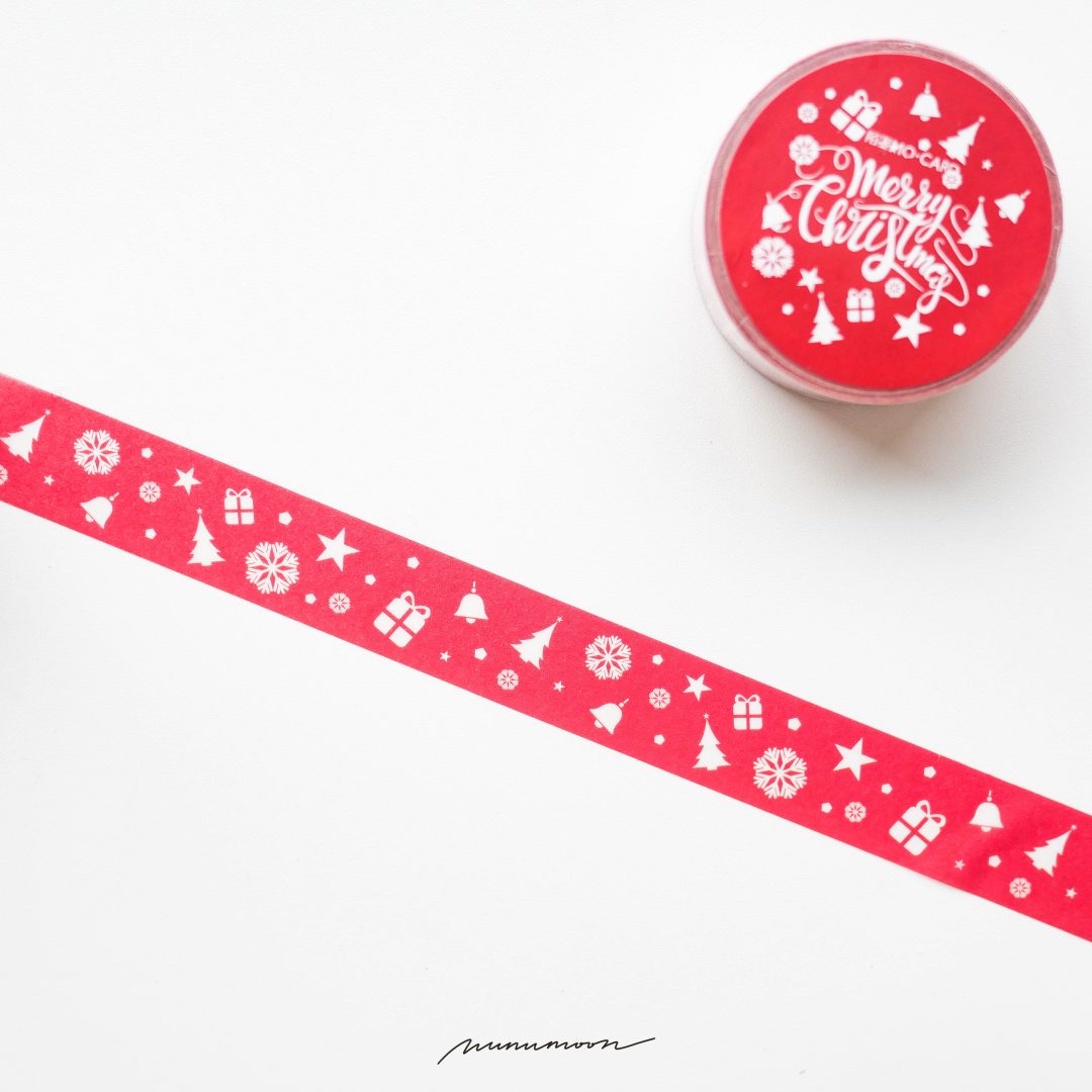 クリスマス 海外マスキングテープ bells [AW394] | 海外紙もの専門店