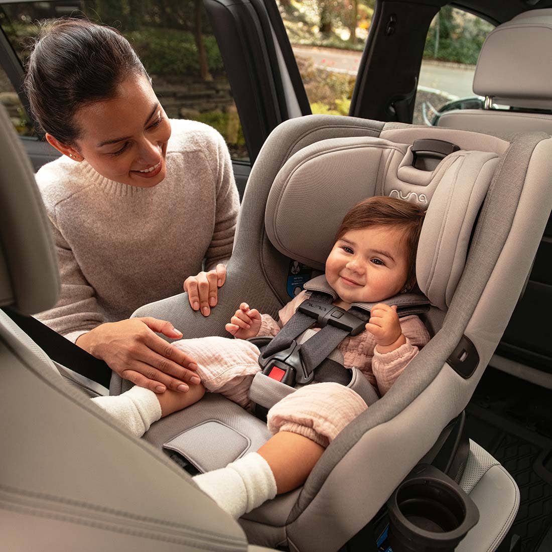 Nuna RAVA™ Convertible Car Seat | Easy Install & FR-Free
