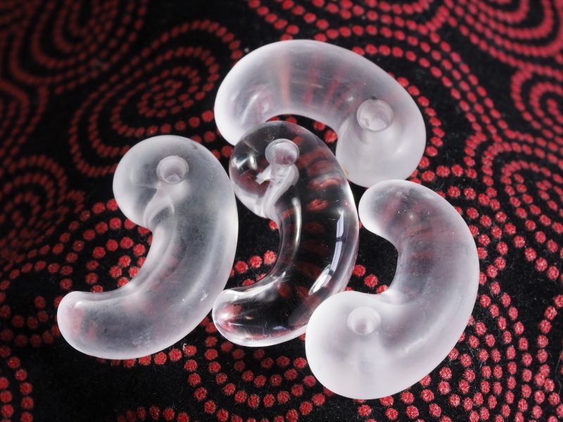 弥生時代風水晶勾玉（注文品）