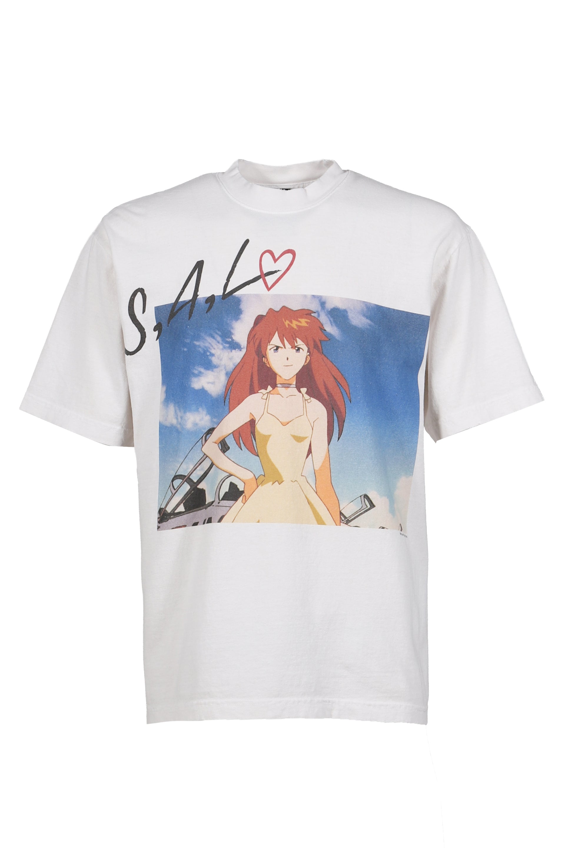 EVANGELION:95 エヴァンゲリオン FW25 0041 T-SHIRT / WHT - NUBIAN