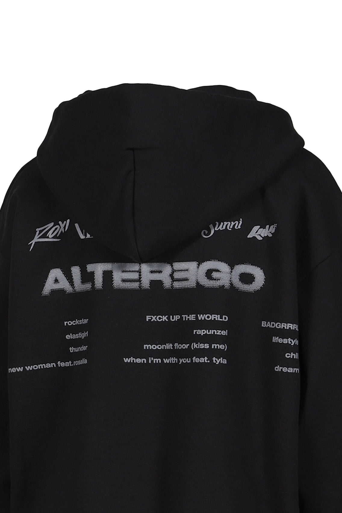 LISA ALTER EGO MERCHANDISE ALBUM ZIPUP HOODIE / BLK - NUBIAN