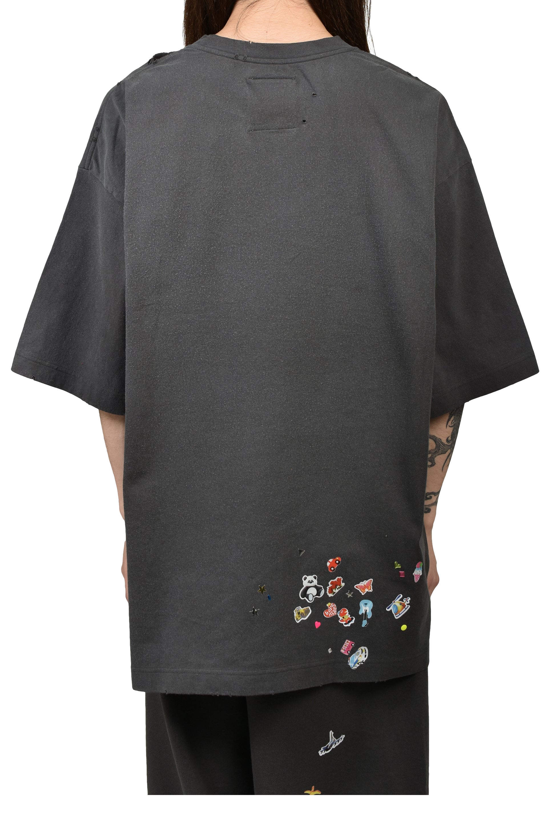 SAINT Mxxxxxx × The Lost Boys SS25 LB_SS TEE /LOSTBOYS / BLK - NUBIAN