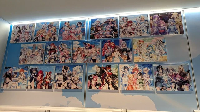 ホロライブ ホロナツ 渋谷TSUTAYA キャンバスボード Promise 2025年8月