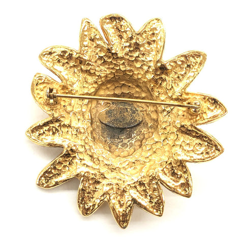 CHANEL シャネル ライオンモチーフ ゴールドブローチ ヴィンテージ