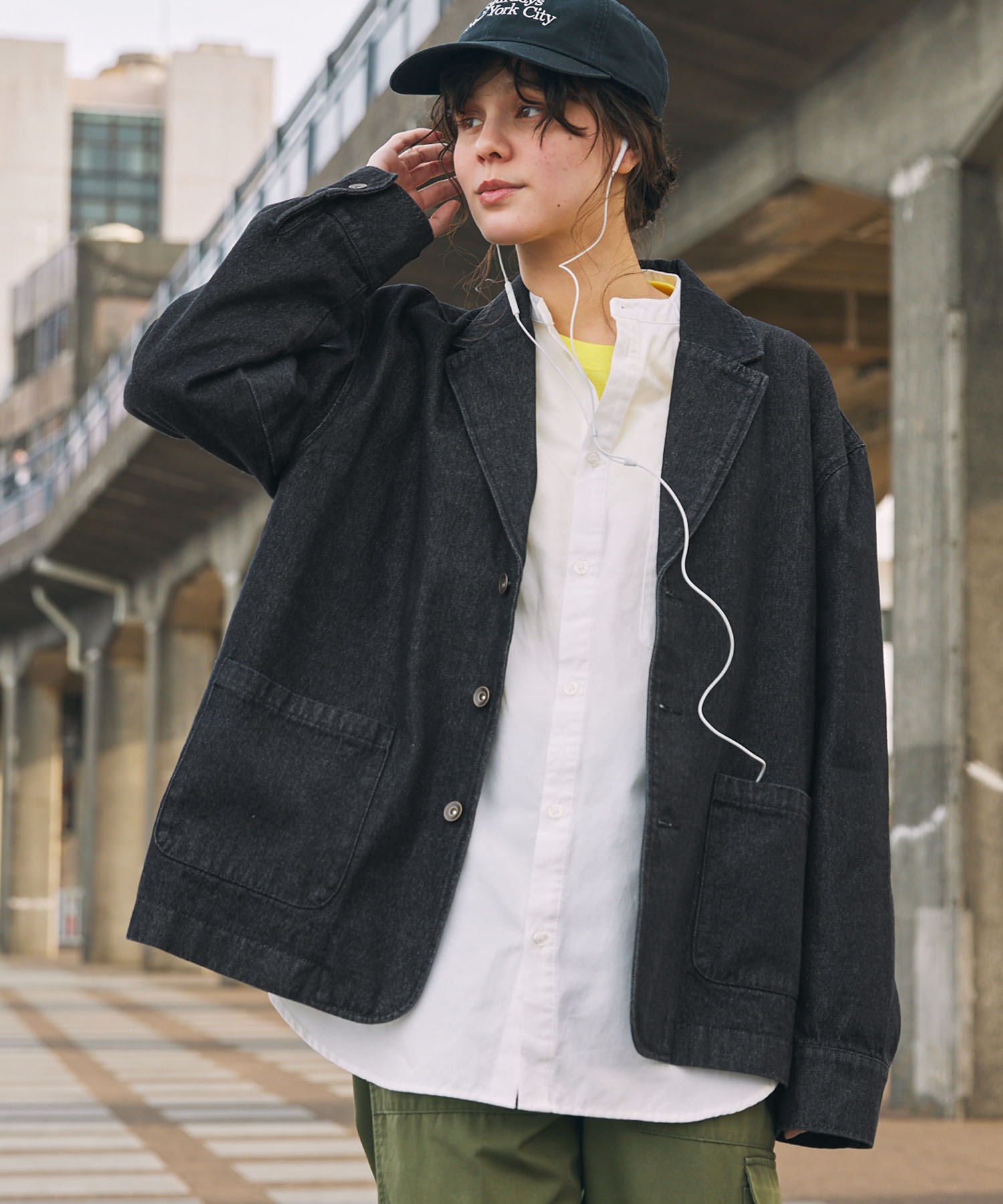 ずとまよ オーバーサイズデニムジャケット Lサイズ