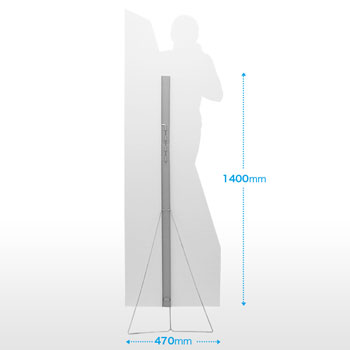 屋外用等身大パネル（短期仕様） | 大判プリントの達人