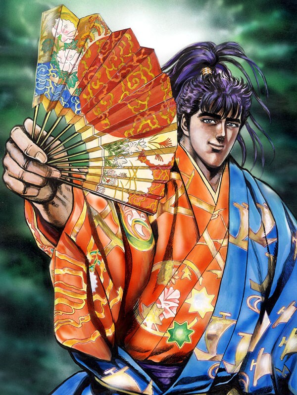 花の慶次 創刊50周年記念ジャンプ展 限定高級複製原画 原哲夫 武