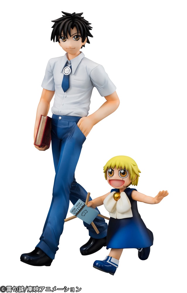 金色のガッシュベル!!」ガッシュ＆清麿のフィギュア、魔本とバルカン