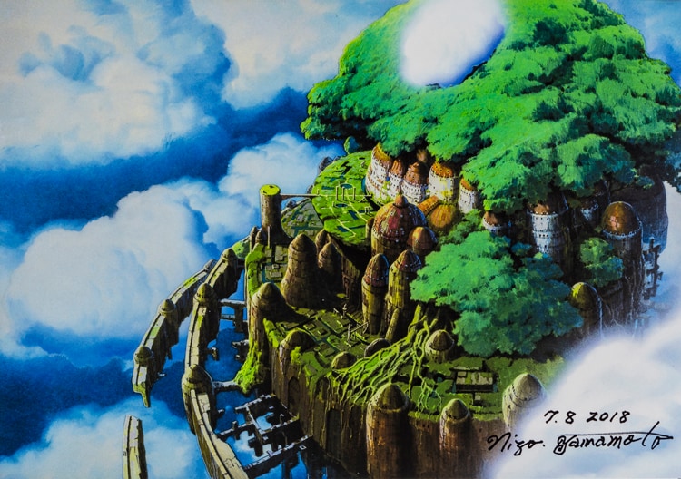 ジブリ 天空の城ラピュタ 原画レプリカ スタジオジブリレイアウト展