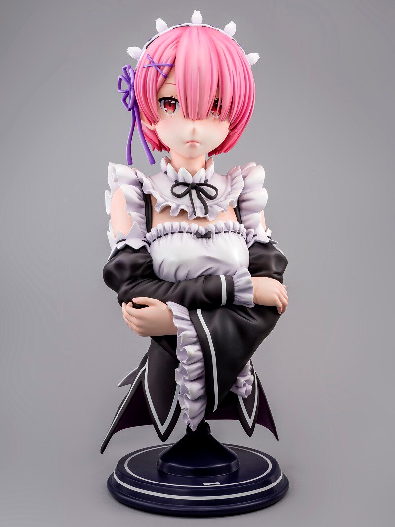 リゼロ レム ラム 白無垢 1/7スケールフィギュア 金屏風 付属