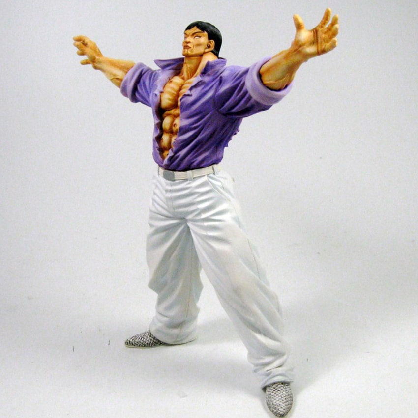 美品 刃牙展受注生産限定 花山薫 侠客立ち 複製原画 刃牙」