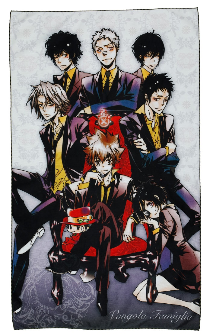 家庭教師ヒットマンREBORN!』ビッグタオル ボンゴレファミリー」 (c