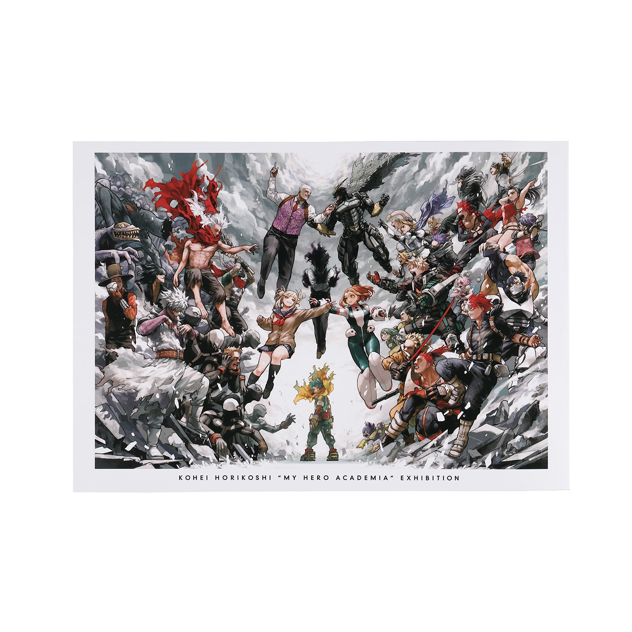 ヒロアカ 原画展 A2アートポスター2枚セット【The Beginning】 A2