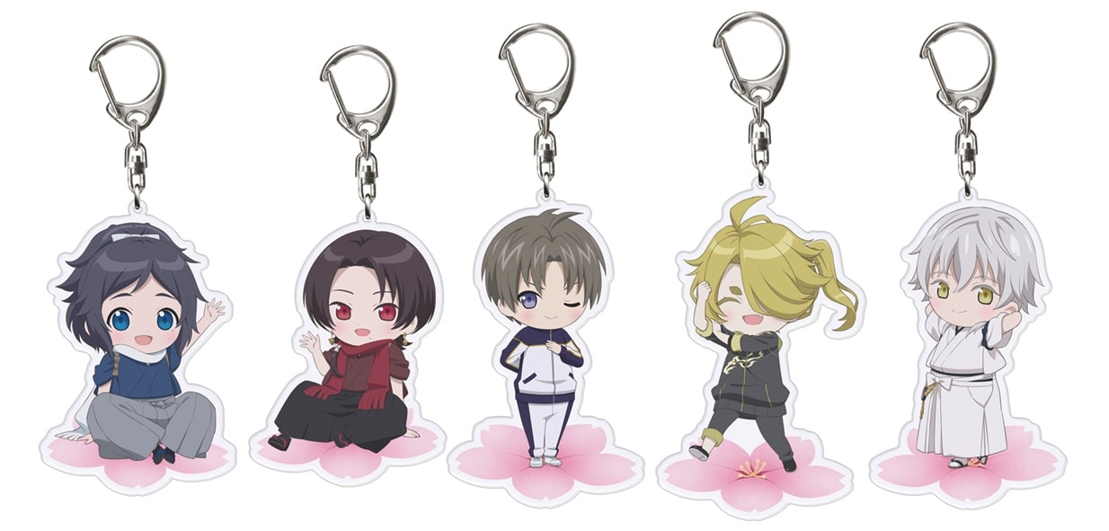 刀剣乱舞 花丸 とうらぶ 大江戸温泉 缶バッジ アクキー チャーム