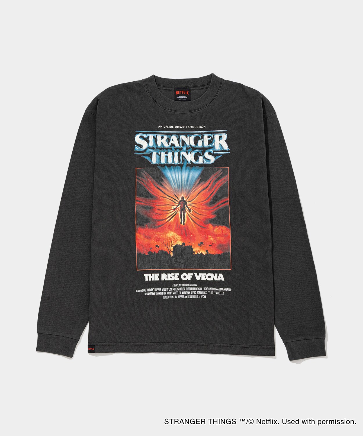 トップス BEDWIN Stranger Things Tee 01 L NETFLIX(ネットフリックス