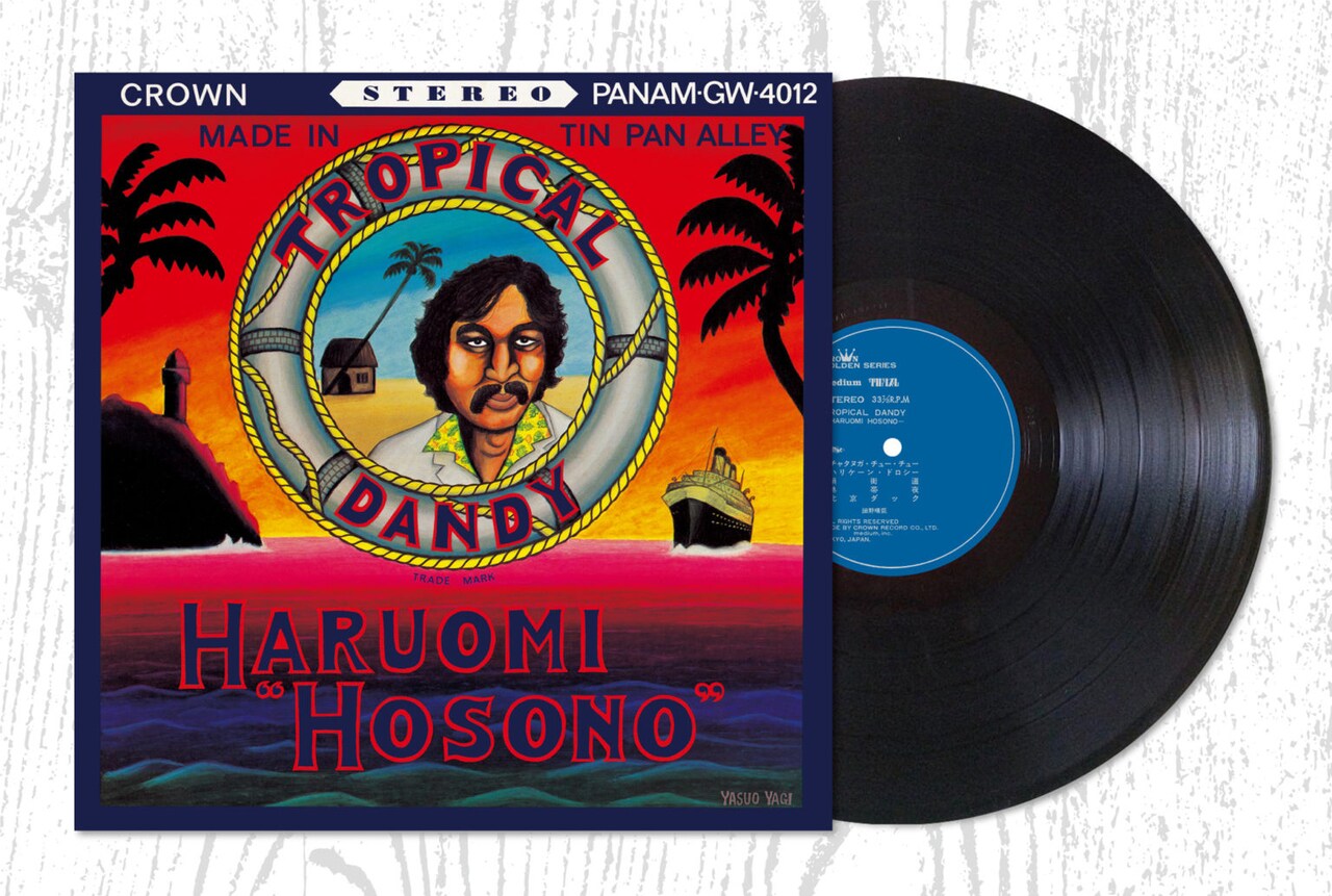 細野晴臣 キャップ トロピカルダンディー 細野晴臣「TROPICAL DANDY