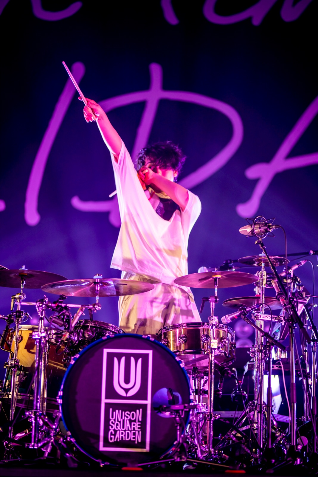 UNISON SQUARE GARDEN鈴木貴雄阿修羅Tシャツ長袖黒 SESSIONS BY