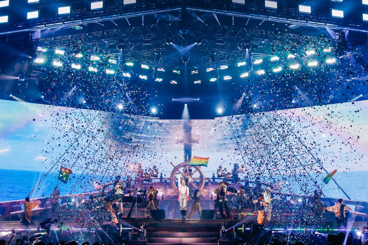 Mrs. GREEN APPLE ARENA TOUR 2023 “NOAH no HAKOBUNE”」の様子