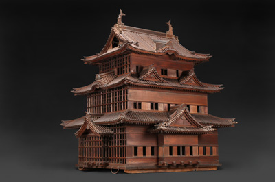 小田原城二重櫓鯱瓦｜おだわらデジタルミュージアム