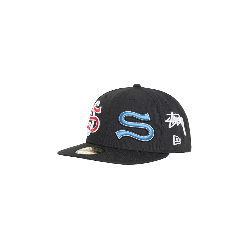 Stussy SS New Era Cap BlackStussy SS New Era Cap Black - OFour