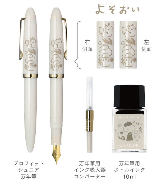 PARKER 20μ 万年筆 MADE IN FRANCE ゴールド×ドット