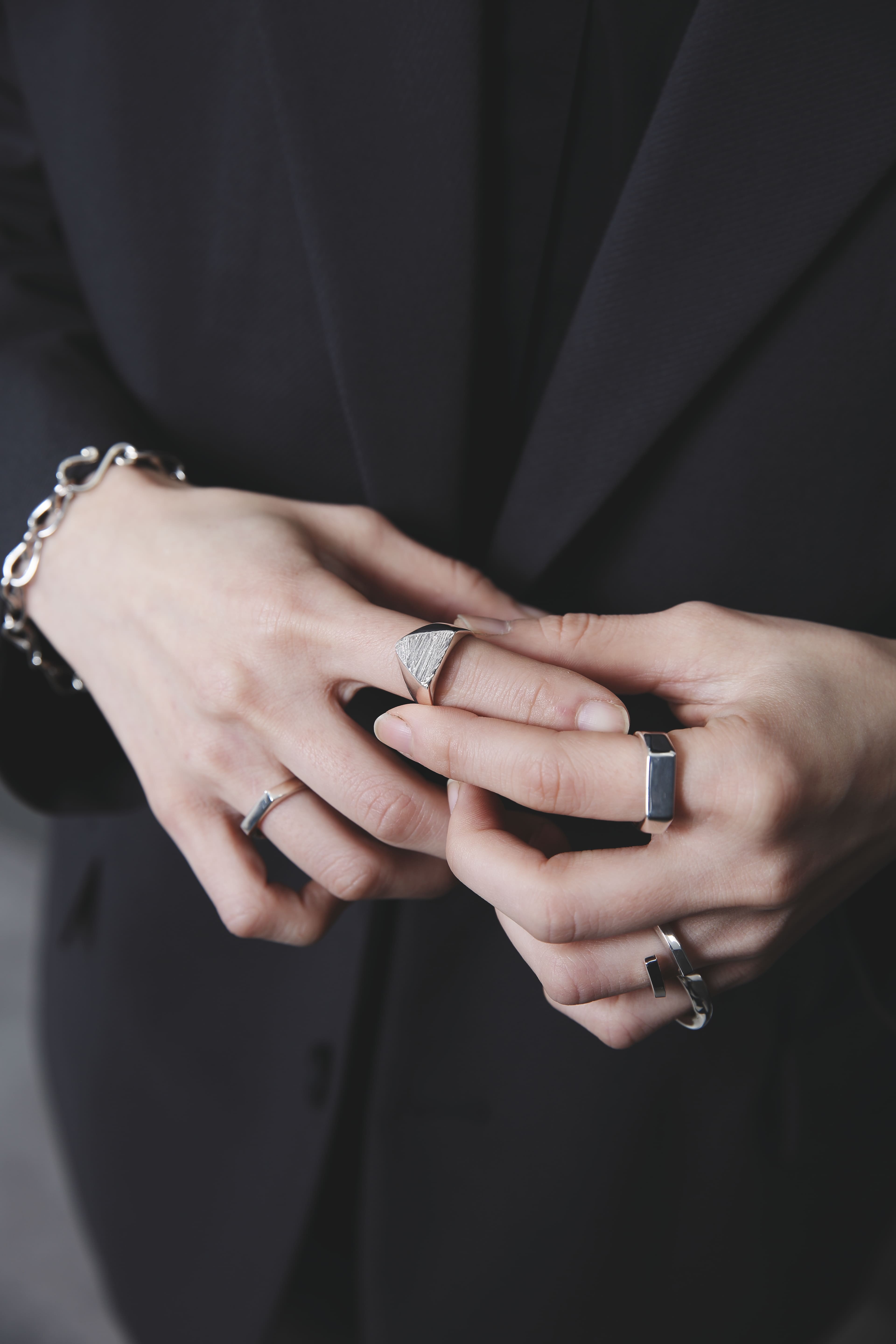 シルバーリング｜シルバー925 シグネットリング | 22-R-026 – Nine Nine