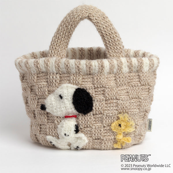 手芸キット】スヌーピーのお散歩バッグ