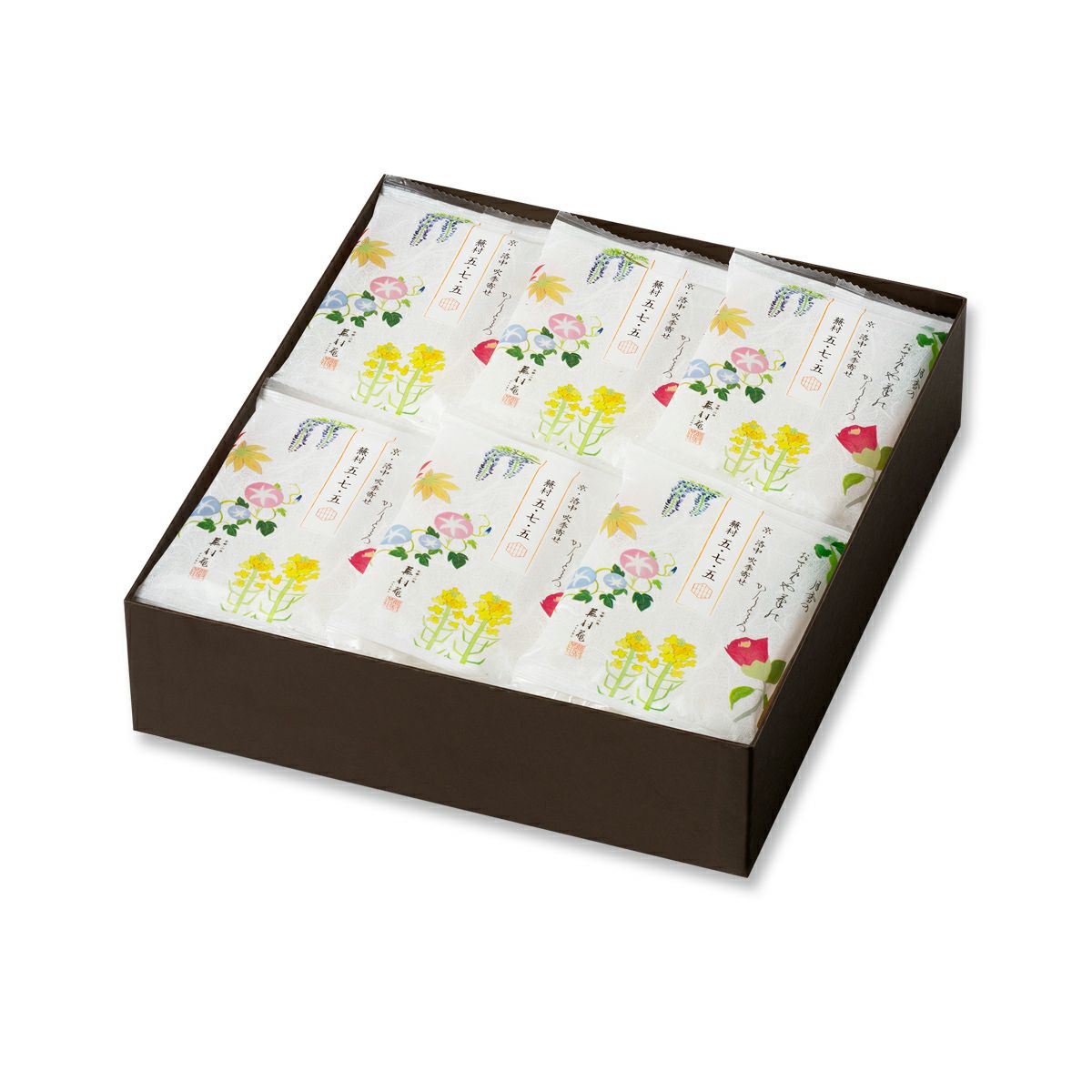 bianchi】掛軸 木村樟庵 朝顔 涼風颯々声 紙箱 画賛 3-51 bianchi