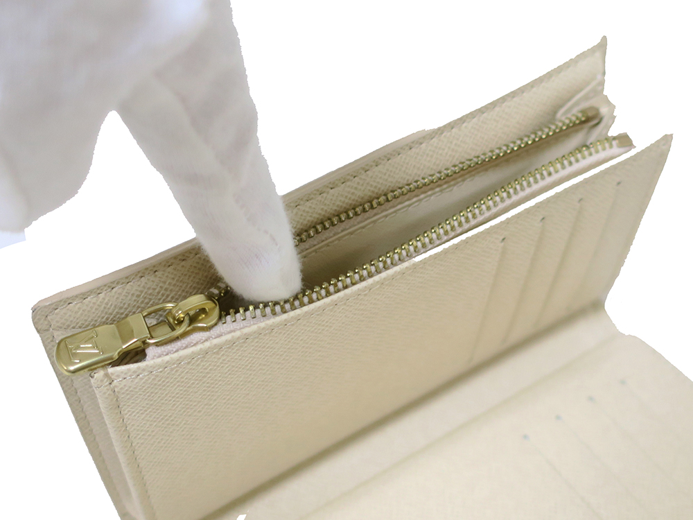 ルイヴィトン ダミエ アズール ポルトフォイユ・アレクサンドラ 財布