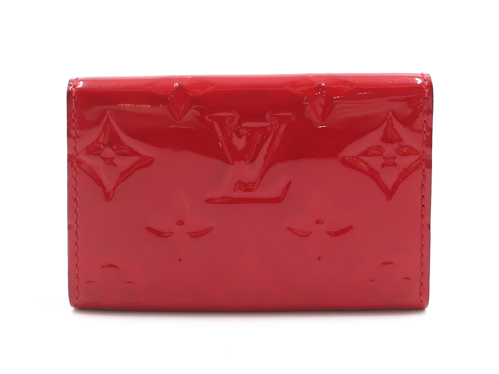 ルイヴィトン モノグラム・ヴェルニ ミュルティクレ6 スリーズ キー