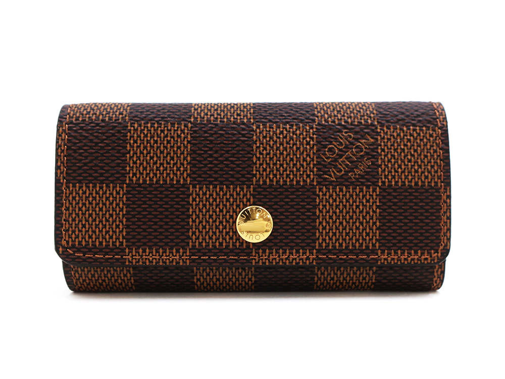 ルイヴィトン ダミエ エベヌ ミュルティクレ4 キーケース4連 N62631