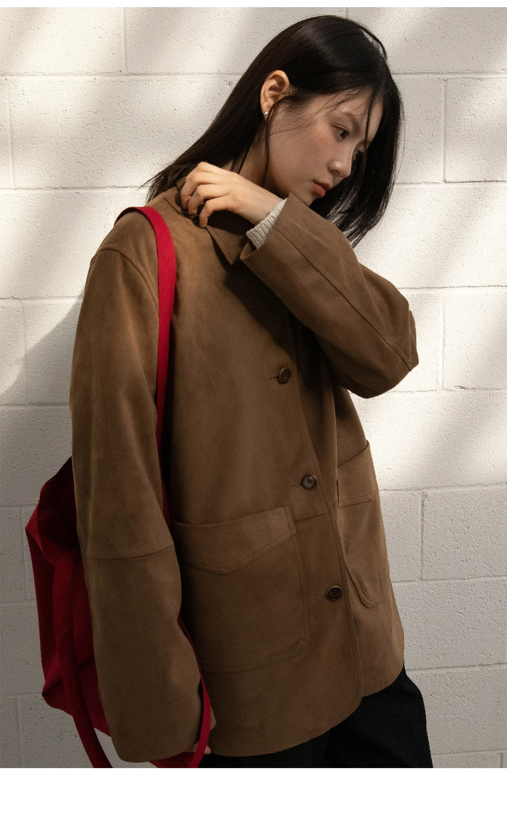 henry suede jacket | OHOTORO