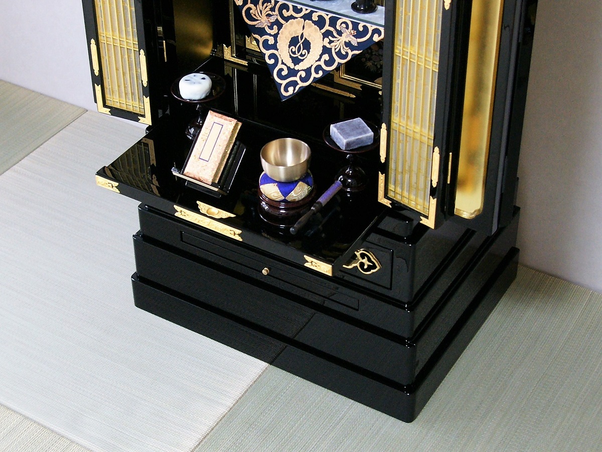 円華16.5 浄土真宗本願寺派 西本願寺 興正寺 金仏壇 仏具付き