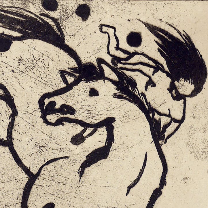 絵画 インテリアポスター 額 サクレ クール 遠望 小山洋 絵画