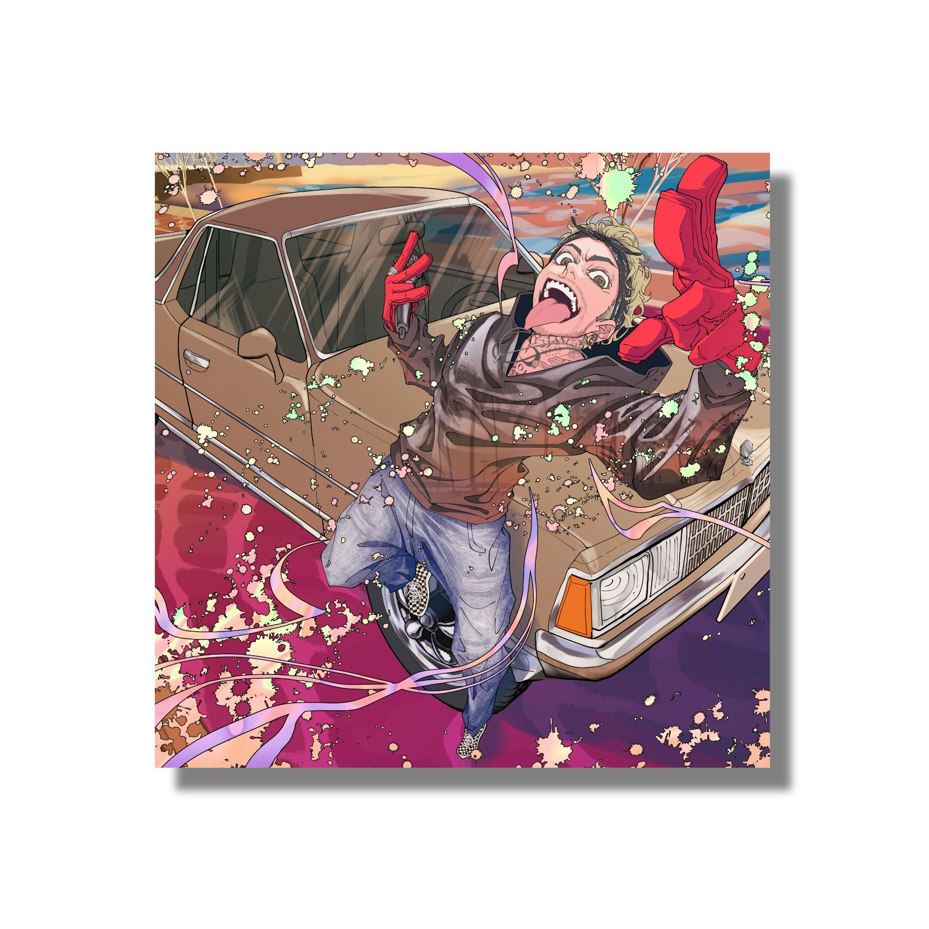 Y.O.L.O. / JESSE（RIZE/The BONEZ） アートボード：C.H.E.T. | OIL