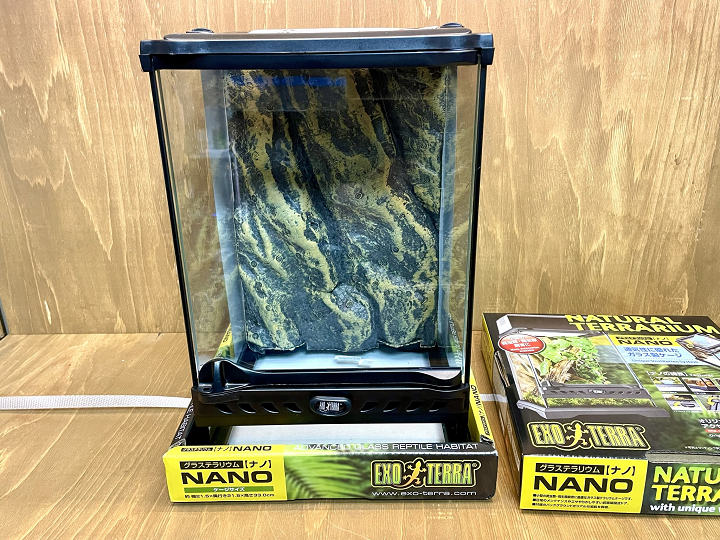 グラステラリウムナノ 開封の儀 ｜ おいらのビバリウム