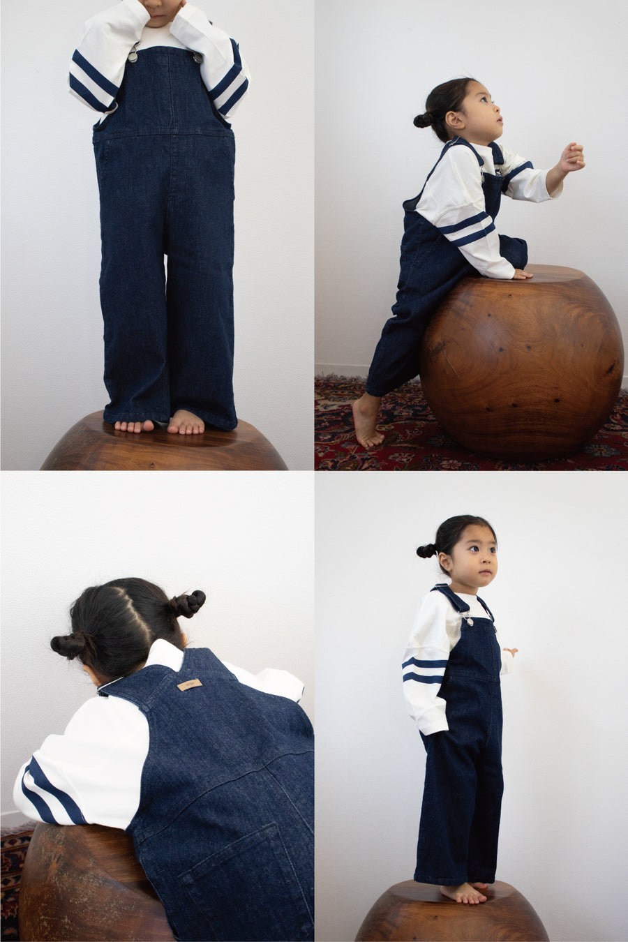 denim over all_navy – OOJU