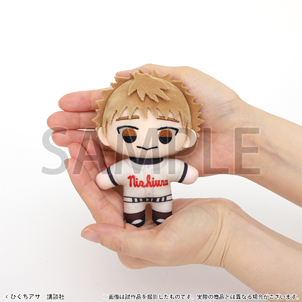 三橋廉 ぬいぐるみ 原画展 おおきく振りかぶって ぬいぐるみマスコット