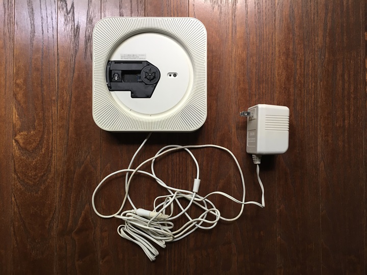 503)無印の壁掛式CDプレーヤーをスタンドで使う – 山小屋大家日記