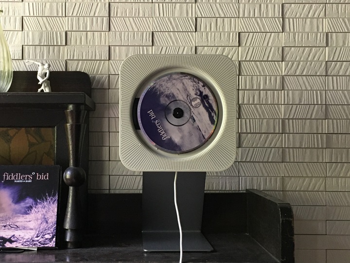 503)無印の壁掛式CDプレーヤーをスタンドで使う – 山小屋大家日記