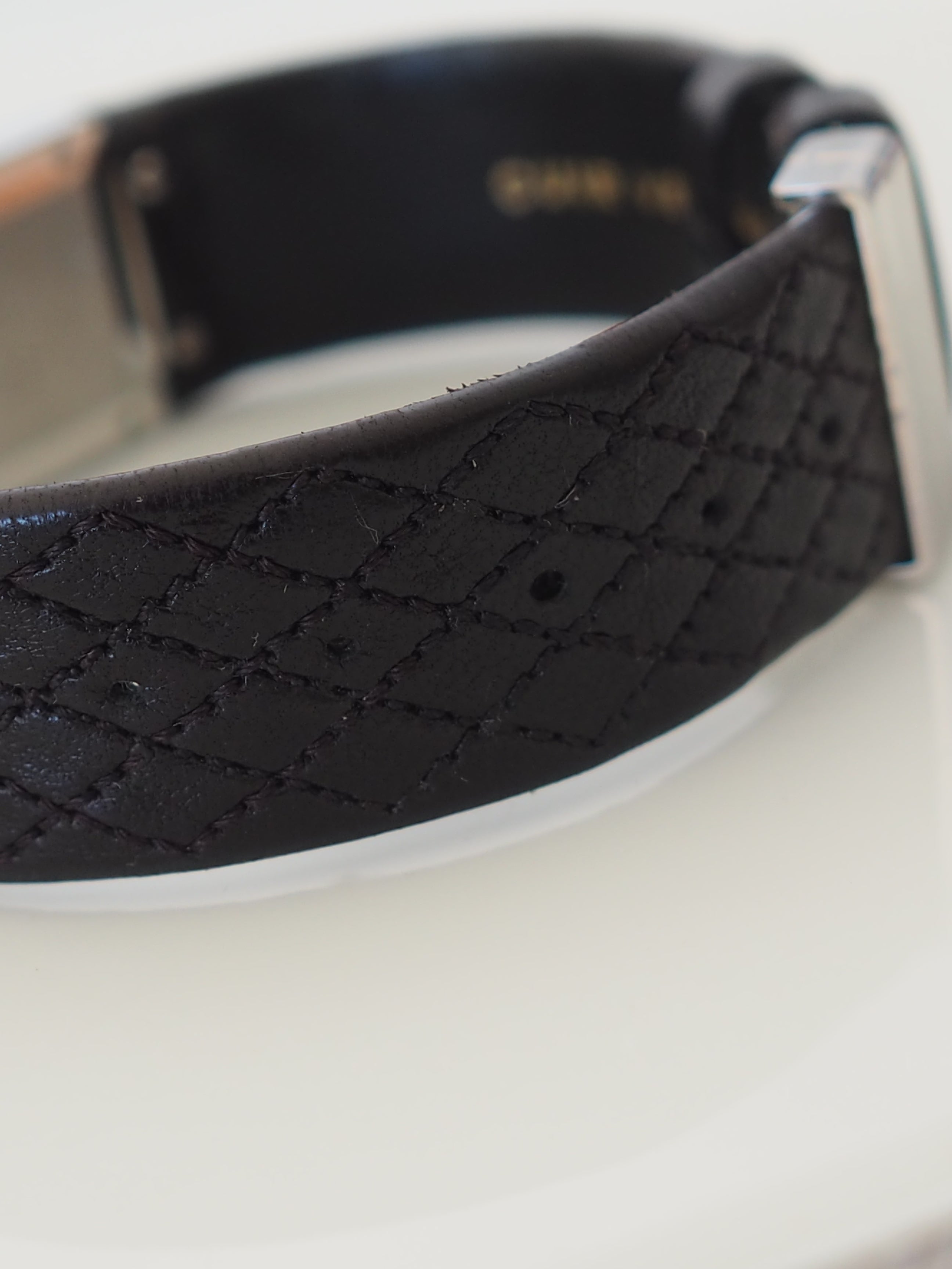 CHANEL シャネル マトラッセ ウォッチ 腕時計 シルバー ブラック