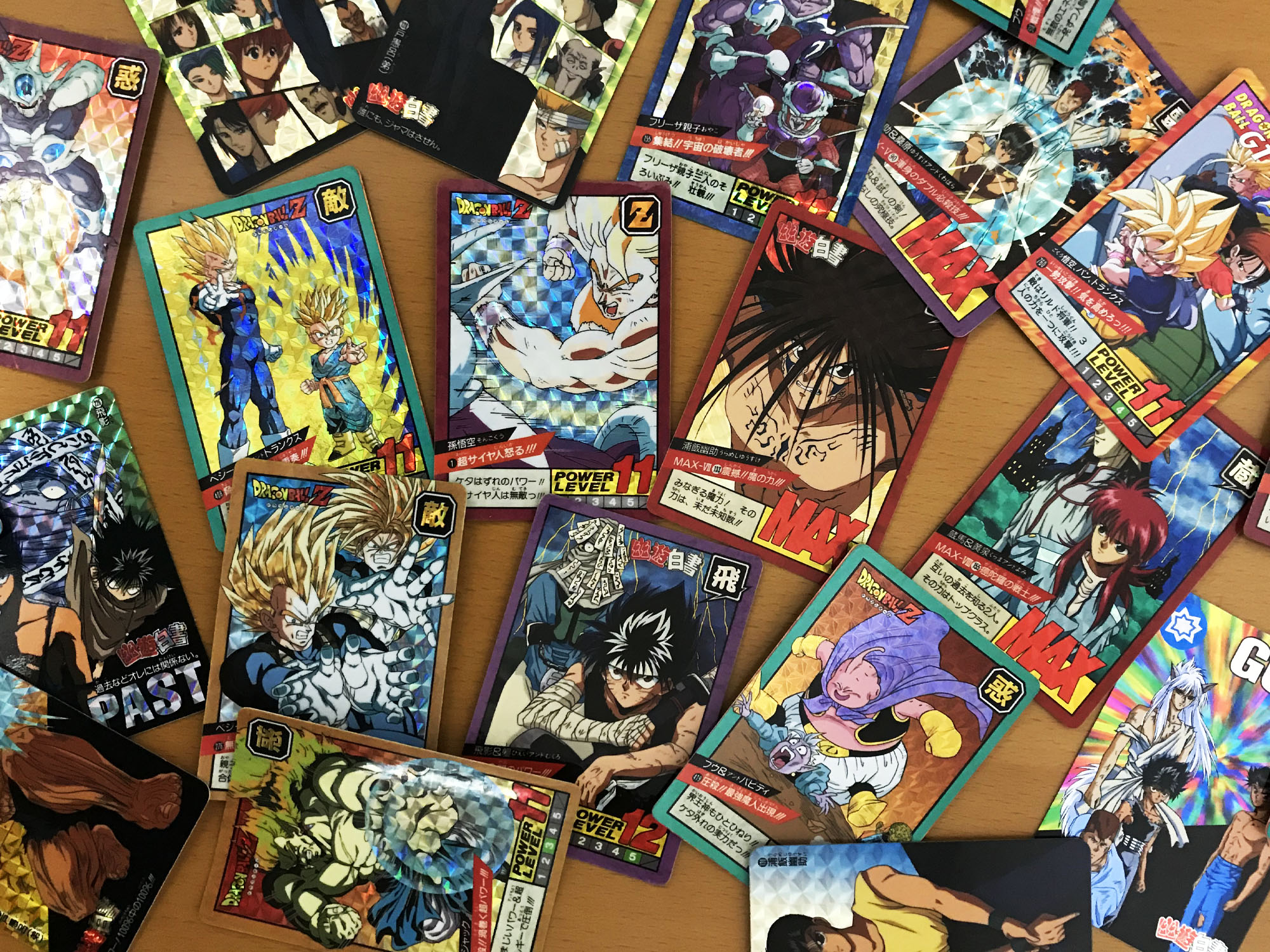 貴重 ドラゴンボール カードダス アマダ 幽遊白書 ガンダム メモリアル