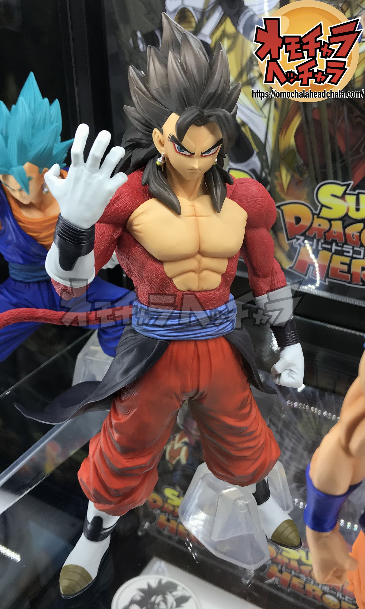 孫悟空ゼノ ベジットゼノ超フルパワーサイヤ人4限界突破フィギュア2体