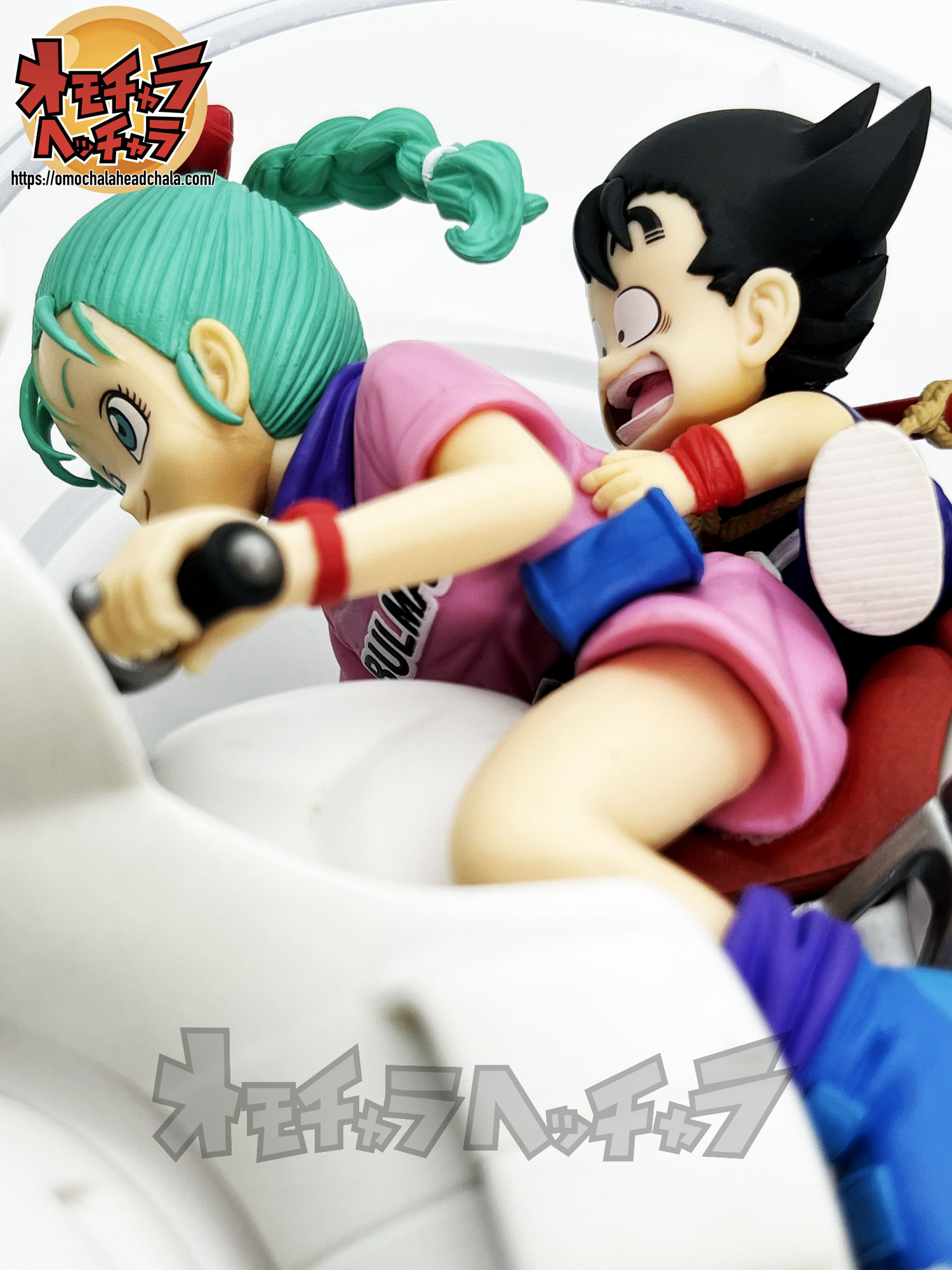 ドラゴンボール 一番くじA賞 ブルマ & 孫悟空 バイクフィギュア
