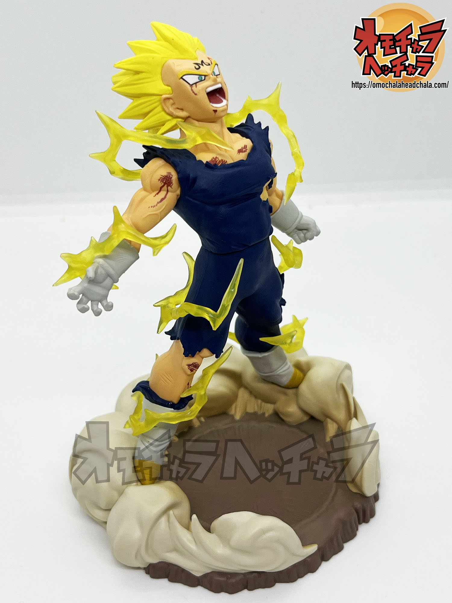 ドラゴンボール グランディスタ 魔人ベジータ フィギュア リペイント 2