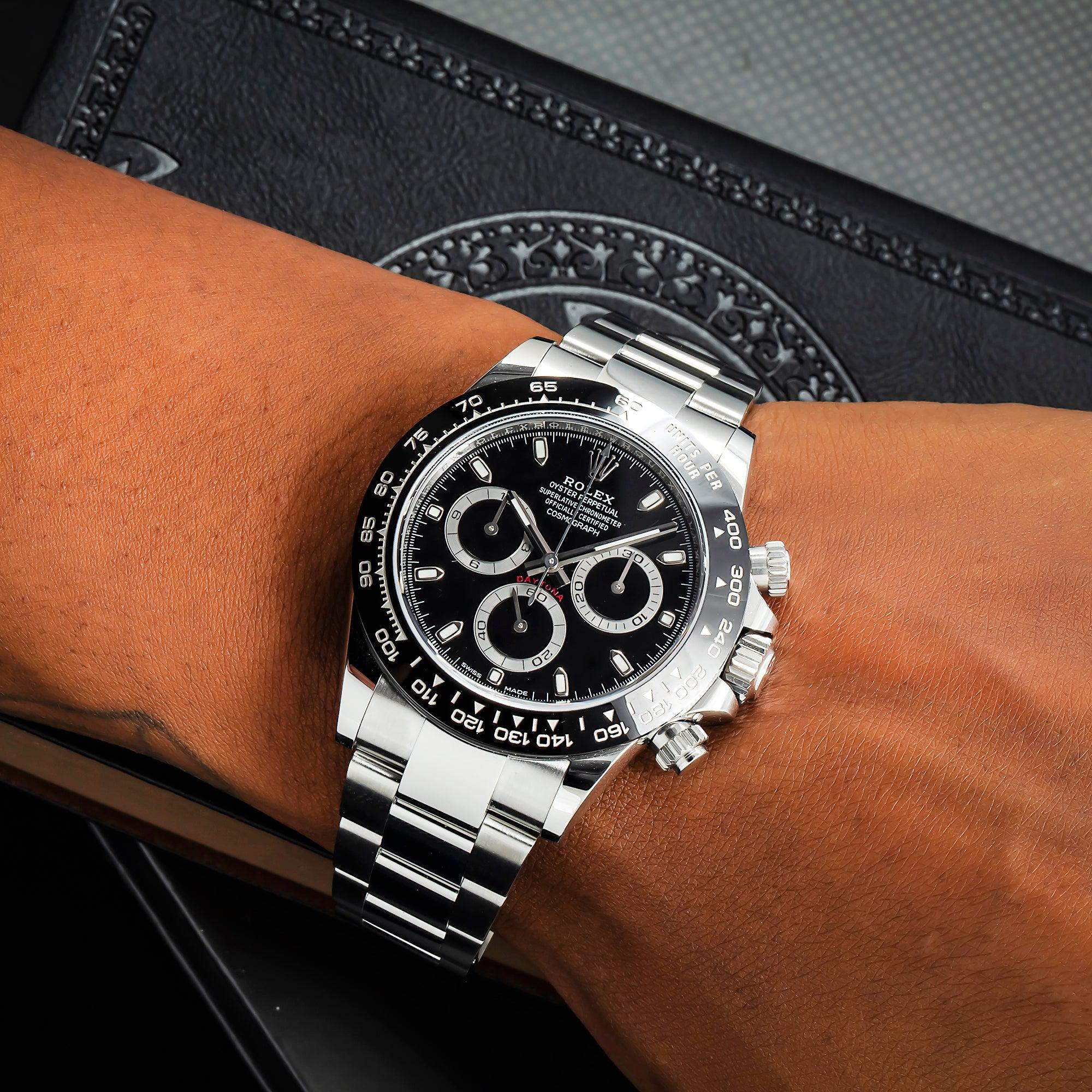 Buy Rolex Cosmograph Daytona 40MM 116500LN Reverse Panda Black