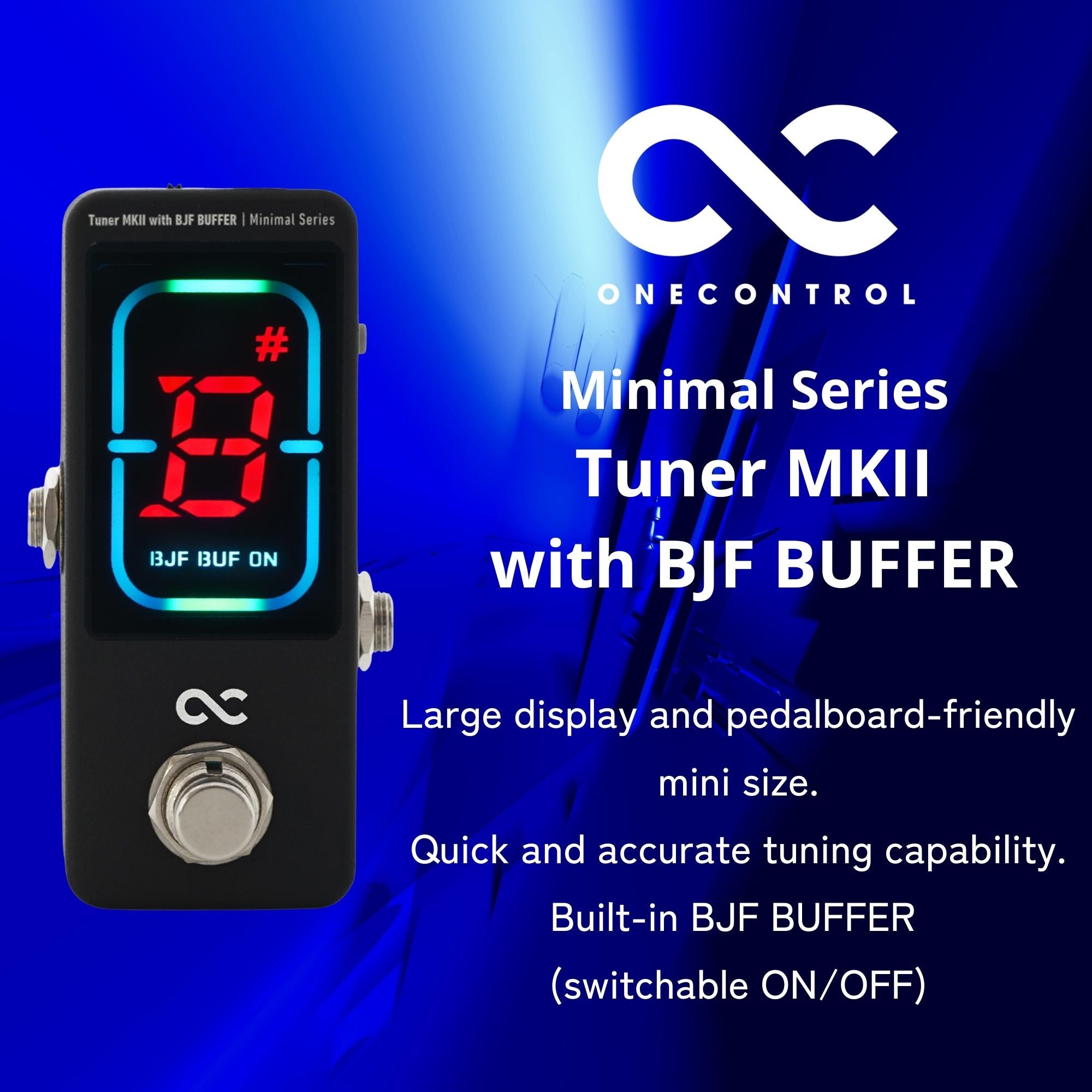ギター One Control LX Tuner with BJF BUFFER LX Tuner with BJF