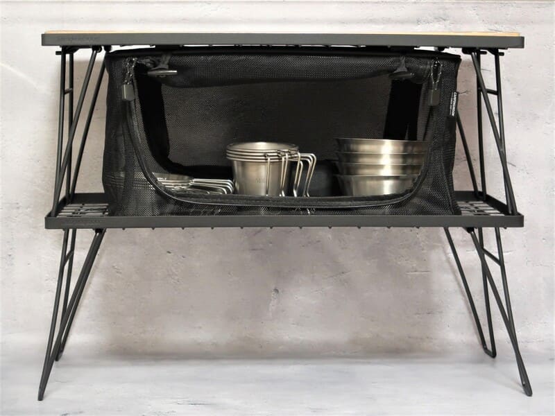 キャンピングムーン フィールドラック フィールドラック 3点⁄竹製天板