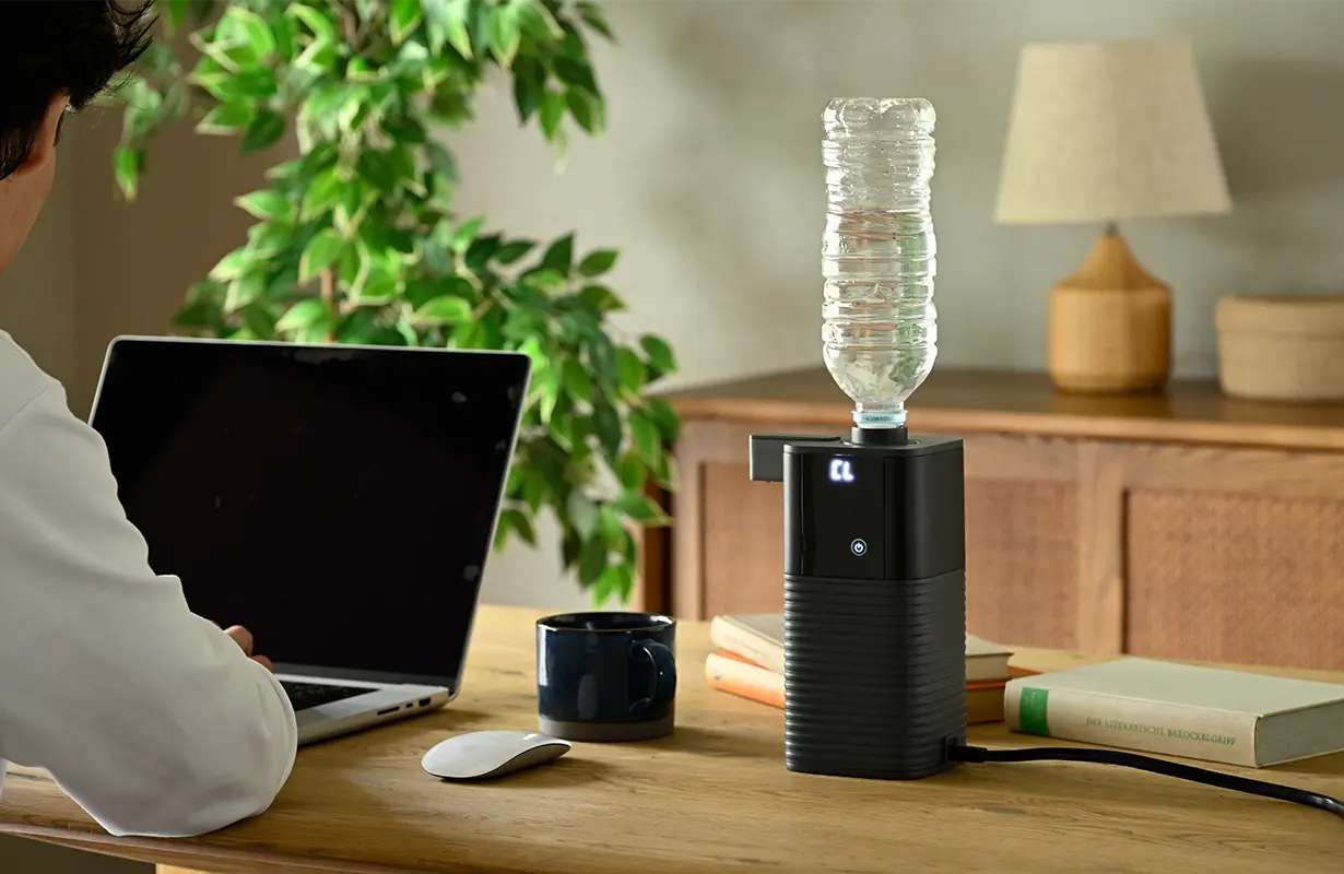 山善から、約0.5秒でお湯になる『次世代電気ポット』がMakuakeに登場