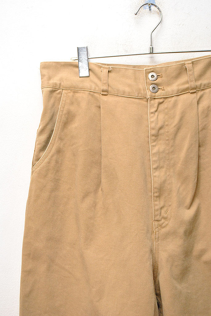 00'sコムデギャルソン ミリタリー調サルエルパンツ ステッチ コットン